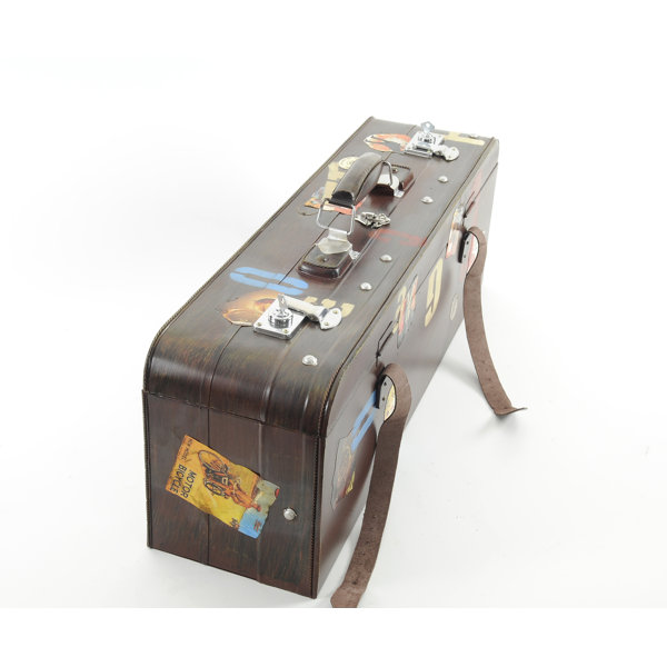 Wildon Home® Pollock Handmade Metal Decorative Trunk Wayfair